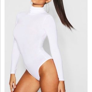 BOOHOO xx Rollneck Long Sleeve Bodysuit